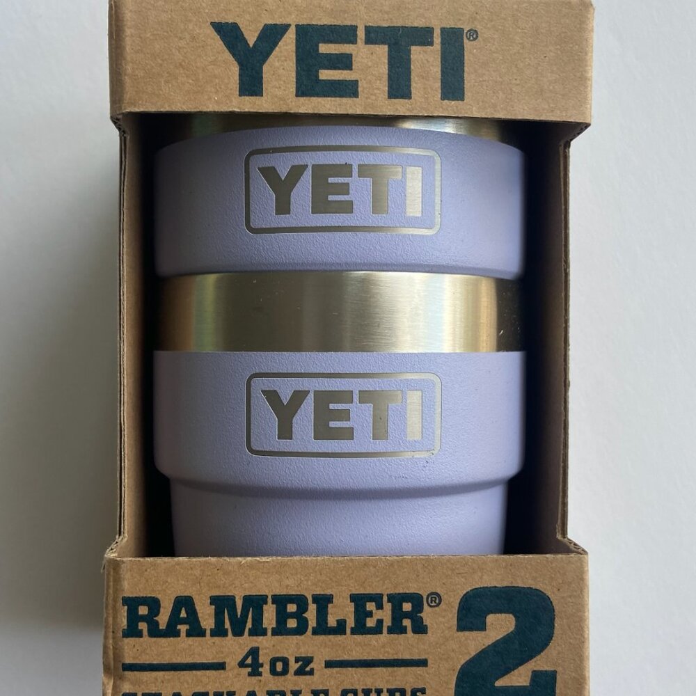 YETI 4 oz Stackable Cups - pack of 2 with Durasip Ceramic Lining Cosmic Lilac - Picture 2 of 5